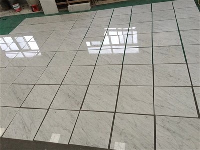 Italiensk naturstein Carrara hvit marmorplater