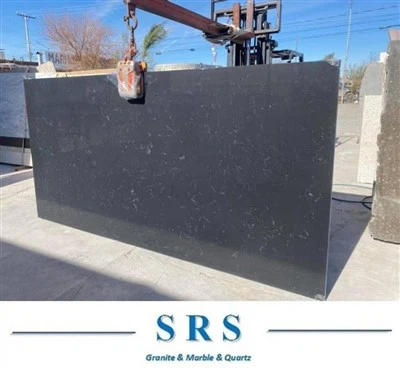 Solid svart kvarts benkeplater