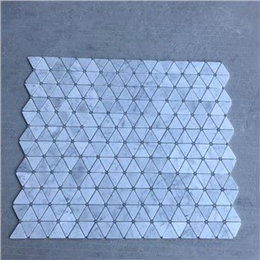 Mosaikk fliser Carrara hvit marmor