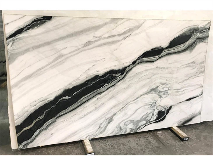 Kina Naturlig polert Panda White Stone Marmor