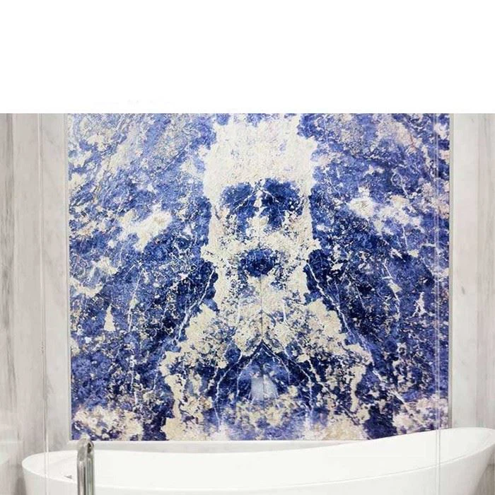 Sodalite Blue luxury stone background interior
